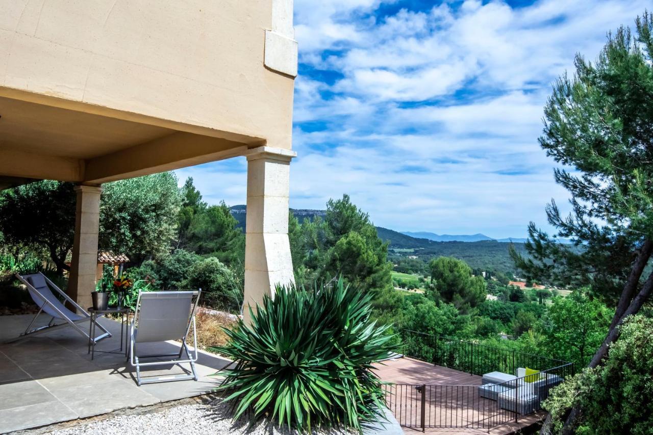 Villa Lumineuse Avec Piscine Clim 1Ere Etage Vue Panoramique Sur Les Montagnes Sur Le Site De La Sainte-Victoire Le Tholonet Exteriör bild